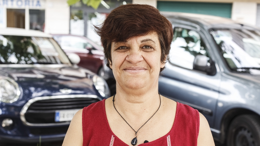 Tania Carnuta said her relatives at home failed to empathise with her situation in Italy [Romina Vinci/Al Jazeera]