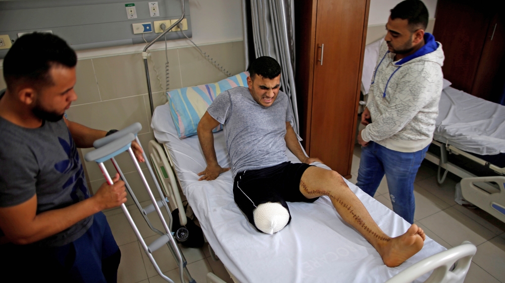 Gaza wounded