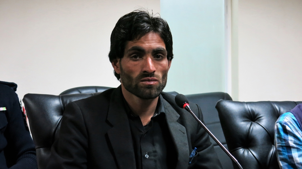 Kohistani's brother Bin Yasir, 25, who was in the original video, came to the capital Islamabad seeking legal aid and the support of the government to get justice [Asad Hashim/Al Jazeera]