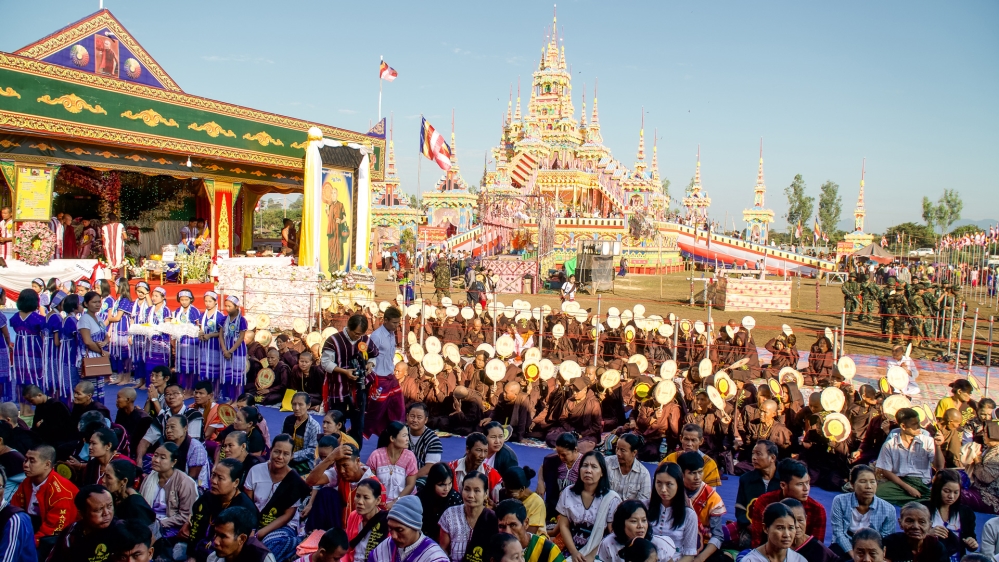 Since Myanmar's independence from British rule in 1948 the country has embraced its Buddhist tradition as a way of consolidating its national identity [Al Jazeera]