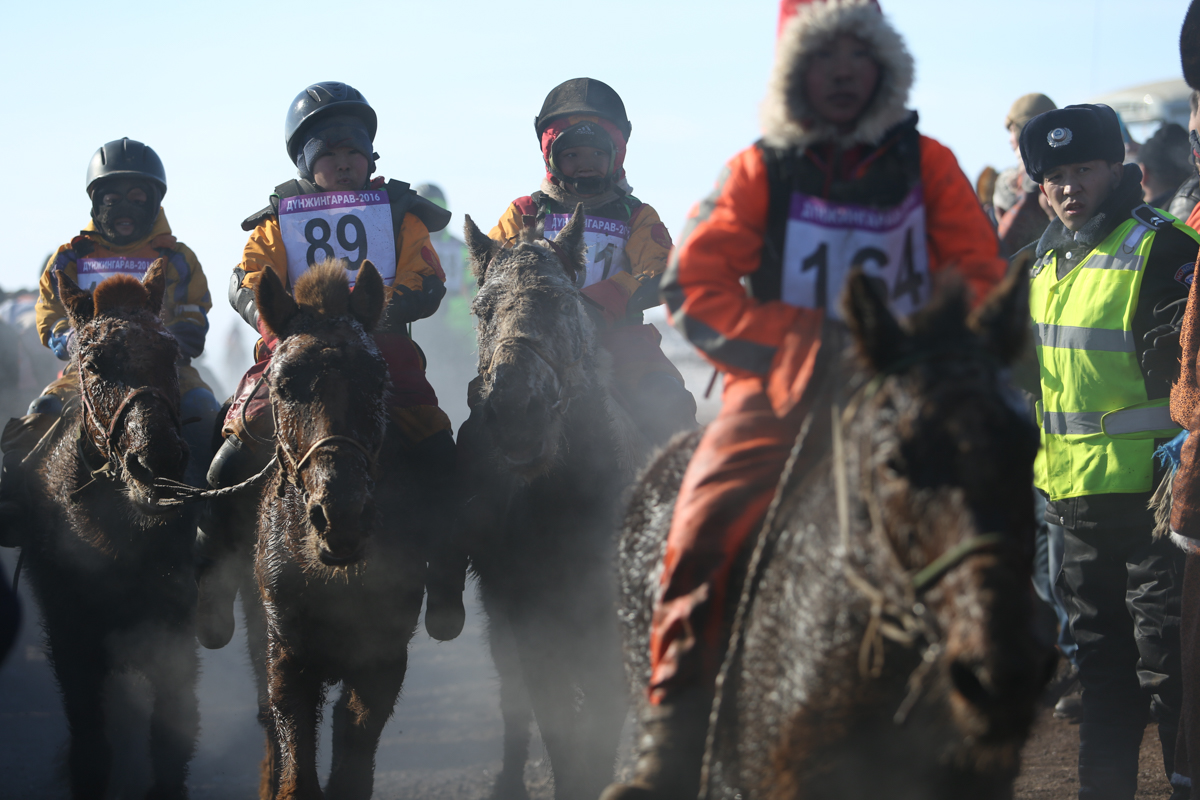 Mongolia’s capital city of Ulaanbaatar is the coldest capital in the world. January temperatures reach -40°C and winter lasts from October to May. [Orbayar Urkhensuren/Al Jazeera]
