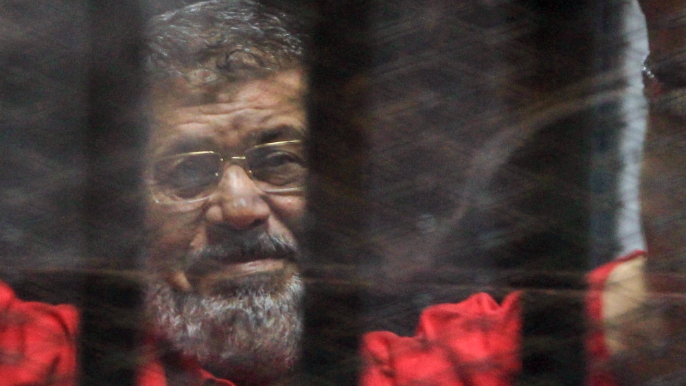 Ousted Egyptian President Mohamed Morsi