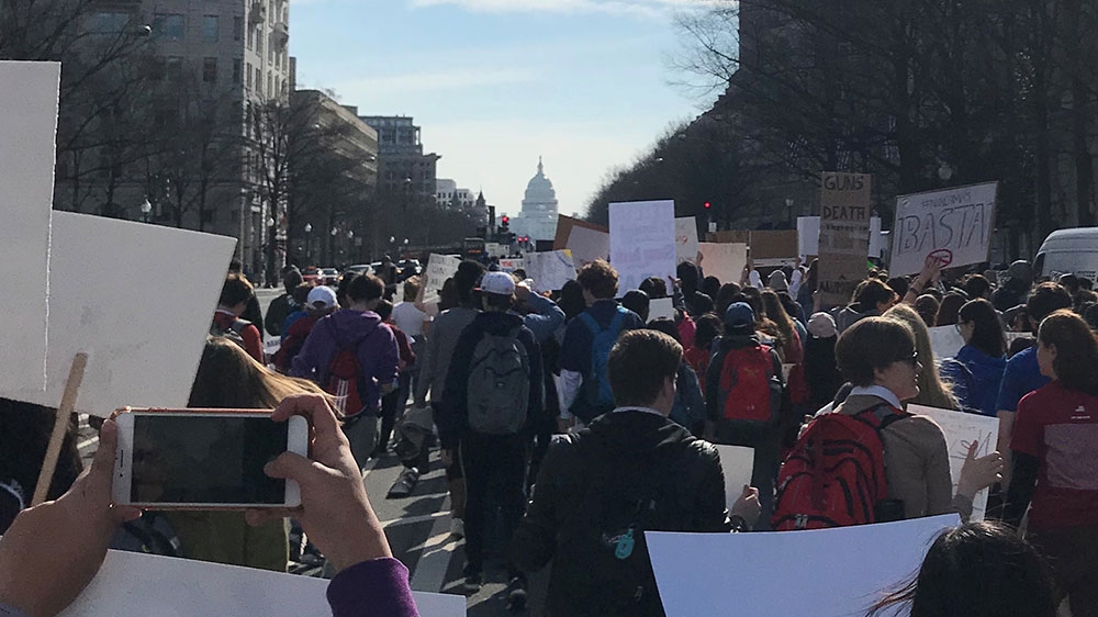 school walkout march