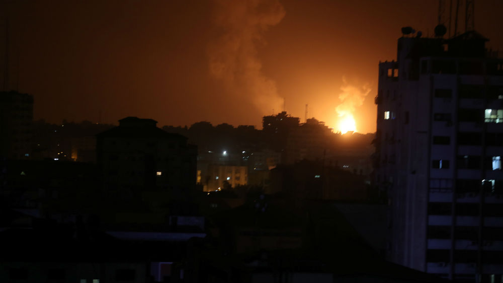 Gaza air strikes