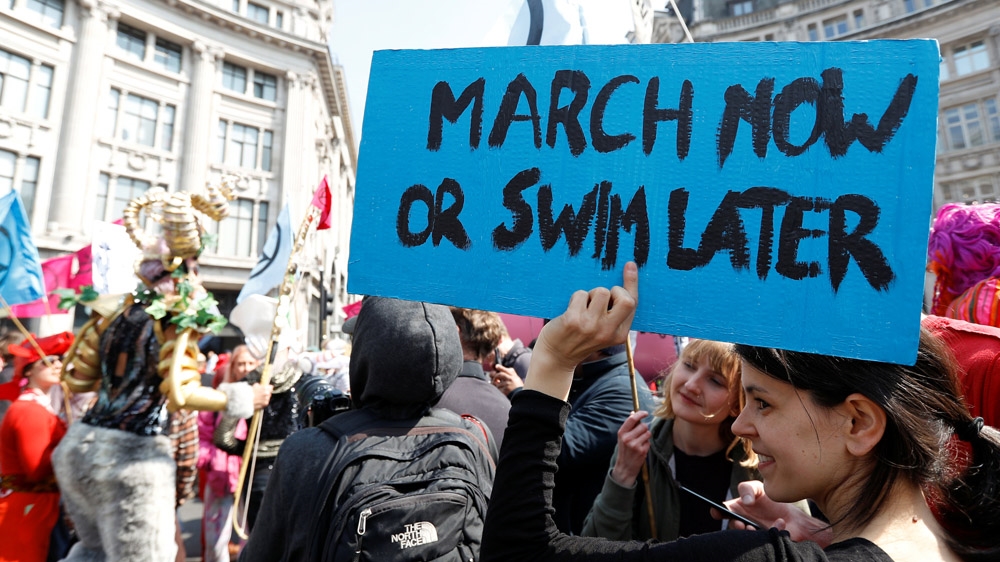 Extinction Rebellion protest London