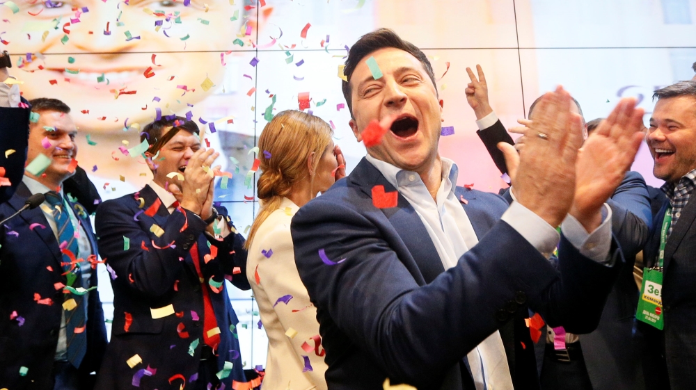 Volodymyr Zelensky, Ukraine