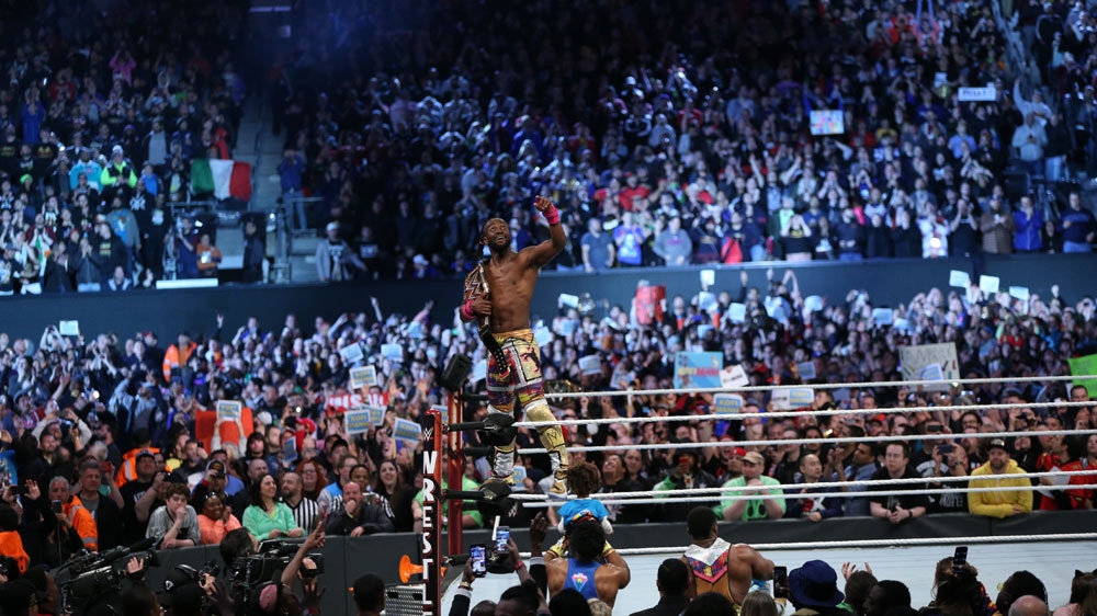 American wrestler Kofi Kingston [Courtesy of WWE]