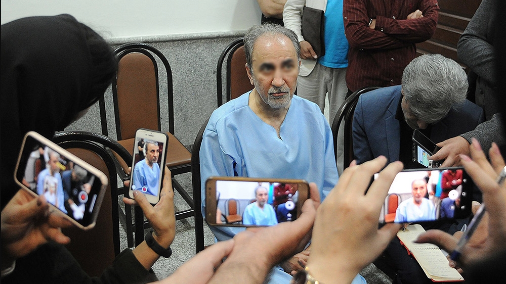 Najafi, 67, was arrested on Tuesday while walking to the central bureau of Tehran Police Department [courtesy: Hamed Ataei/Mizan]