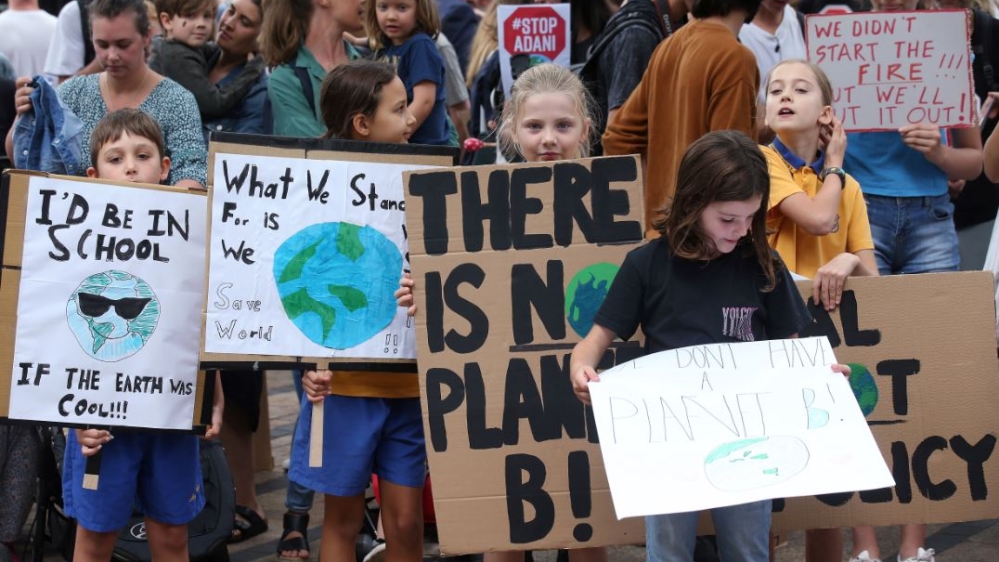 AUSTRALIA CLIMATE CHANGE PROTEST