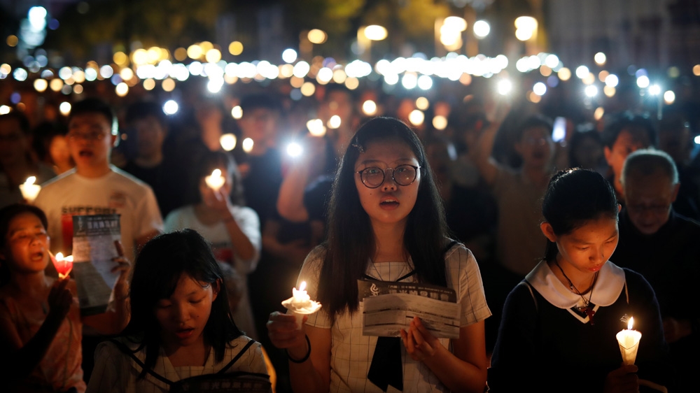 The crackdown on the Tiananmen protesters in June 1989 triggered global outrage. It is remembered each year in Hong Kong where thousands turned out for a candlelight vigil to remember Tiananmen earlier this year.