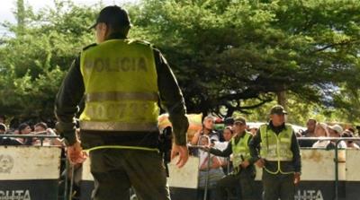 Colombian police  watches 