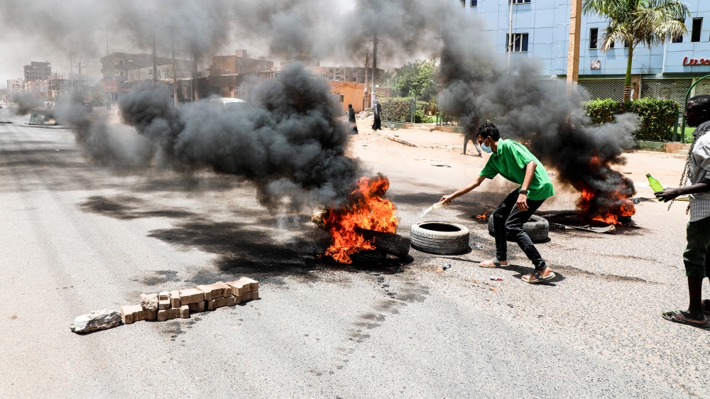 Pro-democracy leaders have called on people to take part in night marches across the north African country