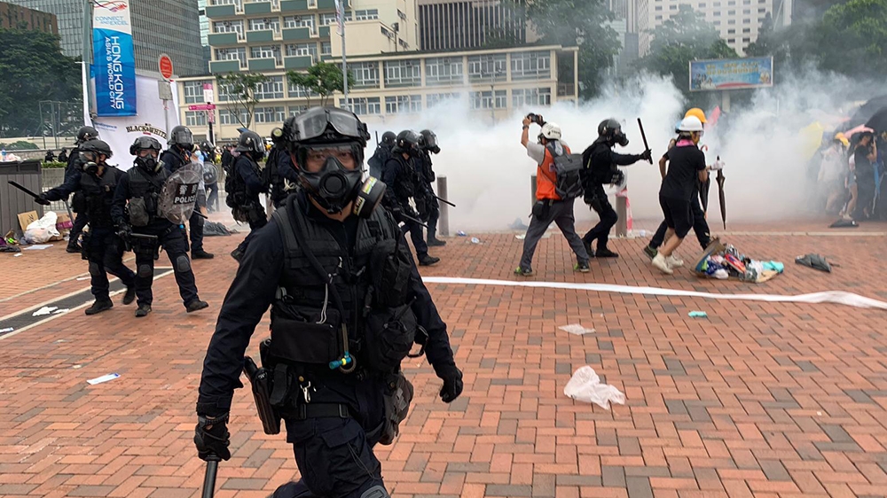 Hong Kong protests [Euan McKirdy/Al Jazeera]