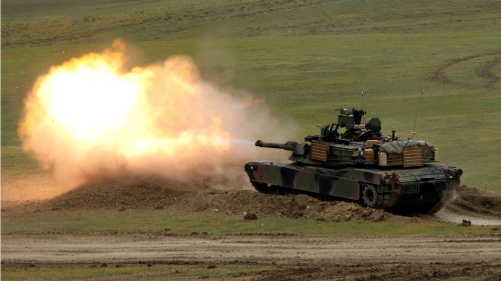 FILE PHOTO: U.S. M1A2 