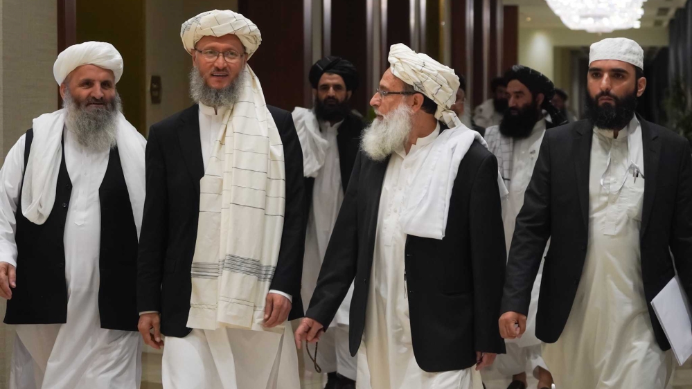 Participants at the inter-Afghan talks[Sorin Furcoi/Al Jazeera]