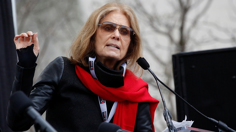 Gloria Steinem women''s march