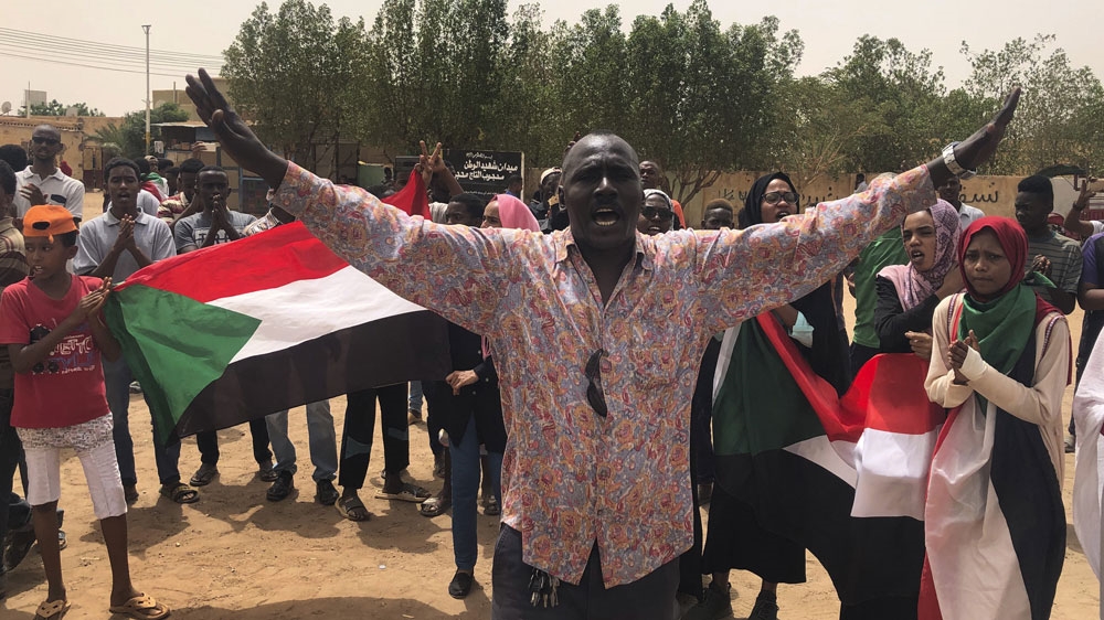 Sudan protest sunday