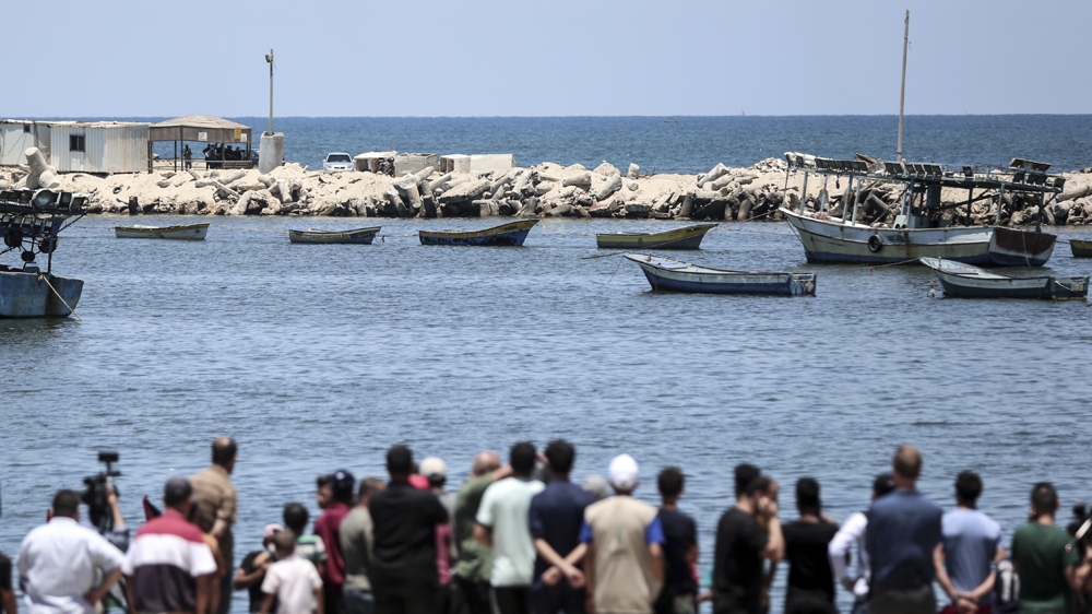 Gaza fishermen