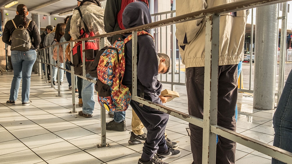 Crossing the US border to go to school