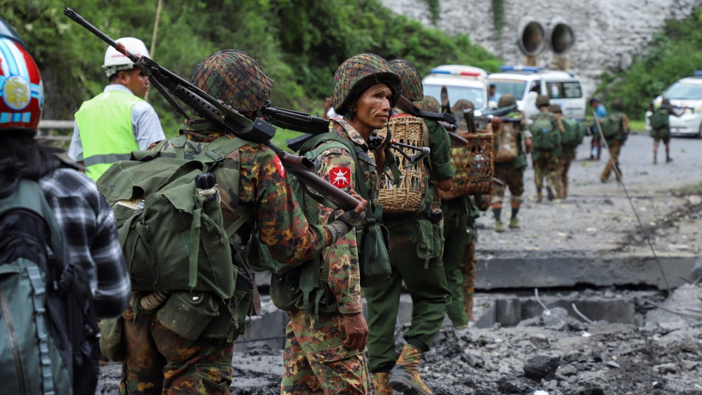 Myanmar ambulance driver
