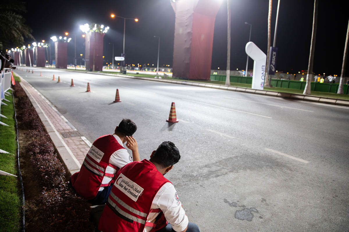 Doha Marathon [Faras Ghani/Al Jazeera]