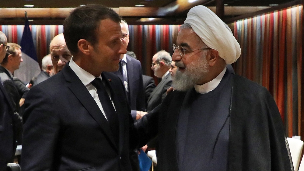 Rouhani Macron