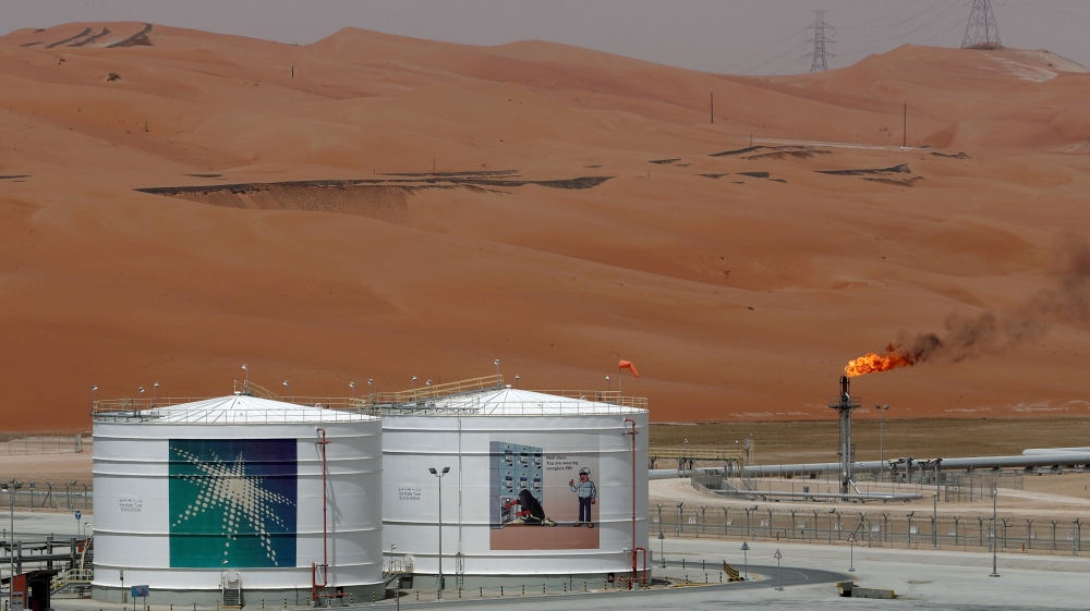 A production facility is seen at Saudi Aramco''s Shaybah oilfield in the Empty Quarter, Saudi Arabia, May 22, 2018