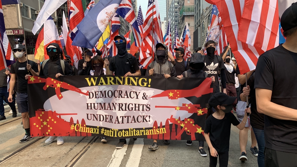 Hong Kong protests business impact Britt Clennett 2