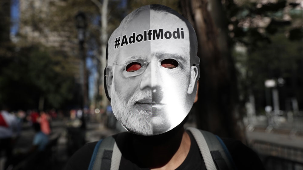 Kashmir protest at UN