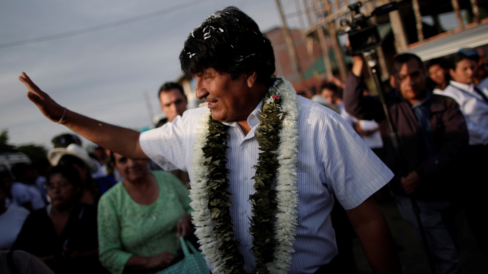 Presidential election in Bolivia