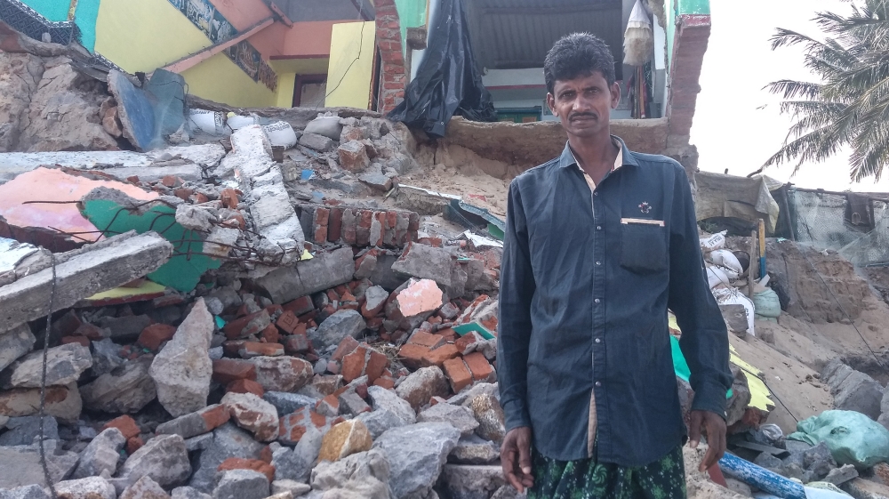 The sea is swallowing homes in east India