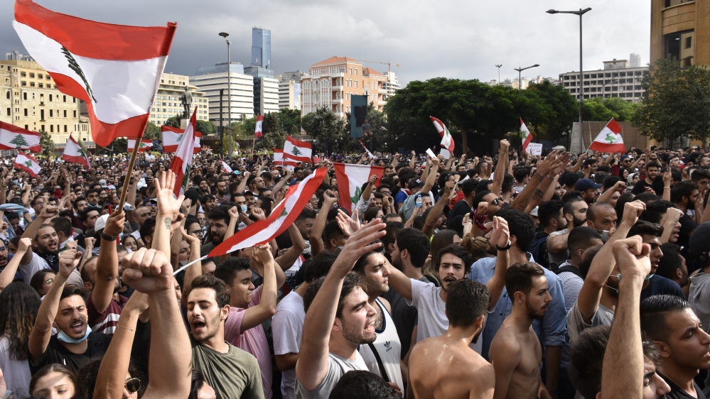 Anti-government protests continue in Lebanon