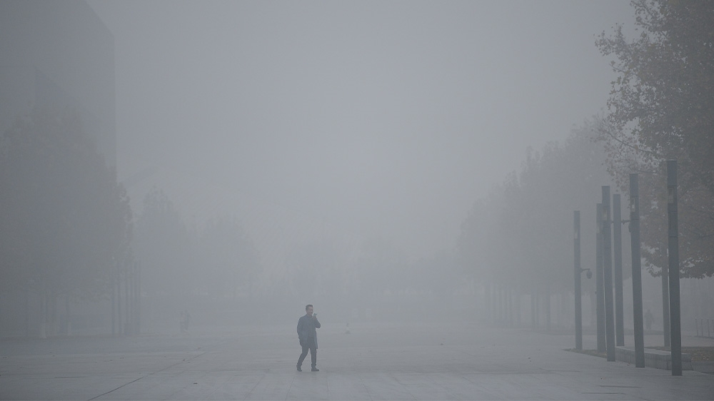 China smog
