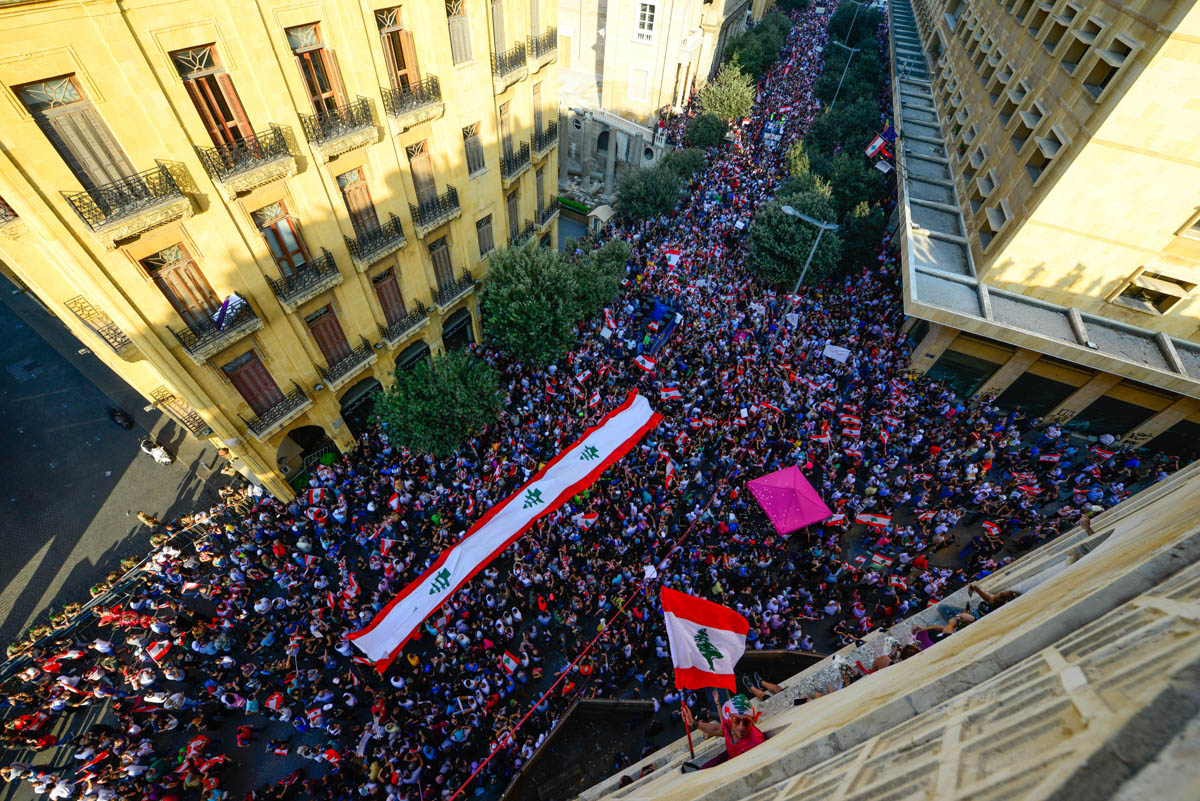 Beirut: A revolution in unity over corruption.
