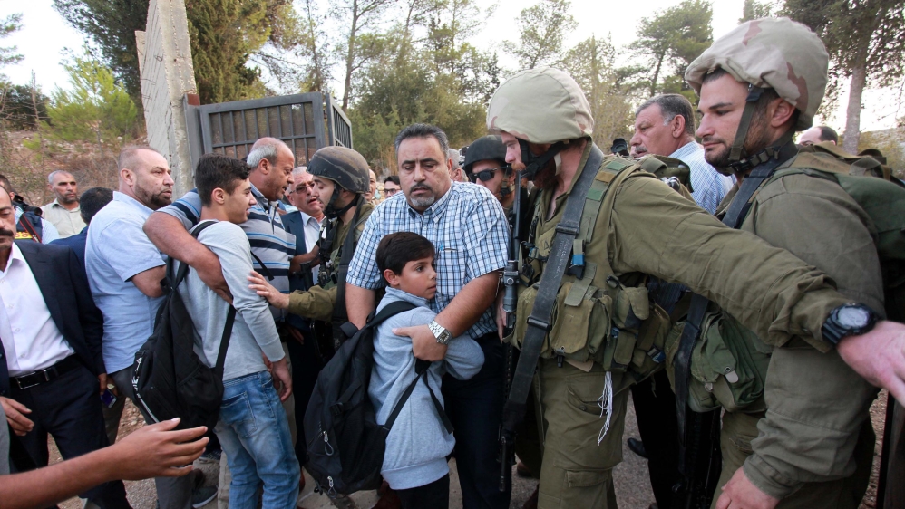 Dozens hurt as Israeli army shuts West Bank school