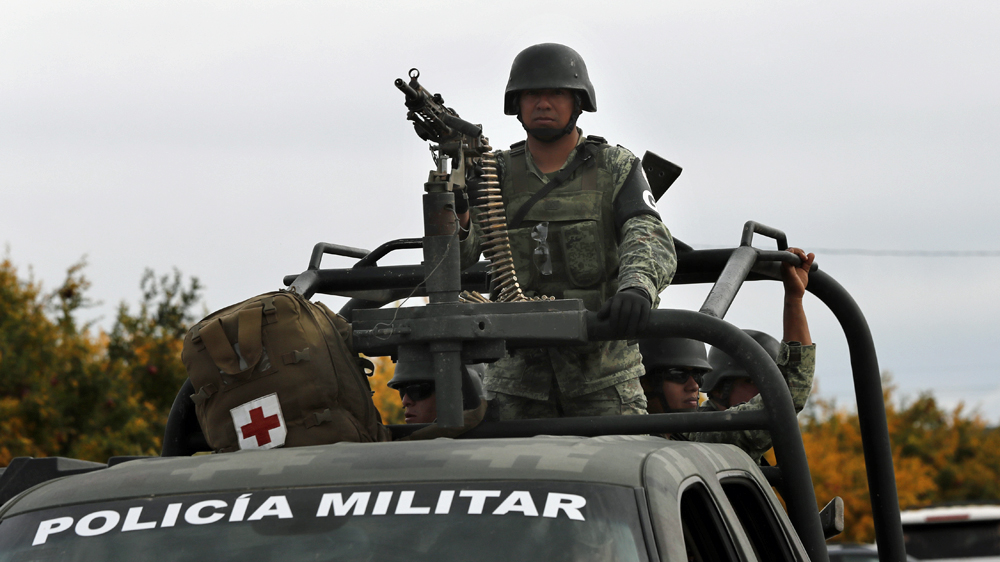 Mexican soldiers