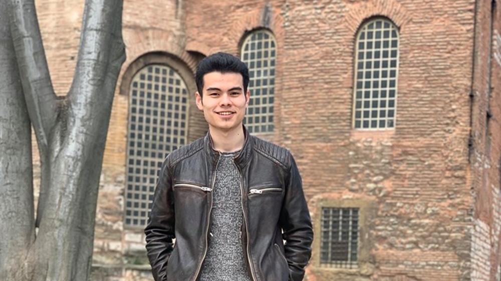 Nadir Abla, an activist, arrived in Norway as a refugee in 2015. He now runs awareness campaigns on human rights violations