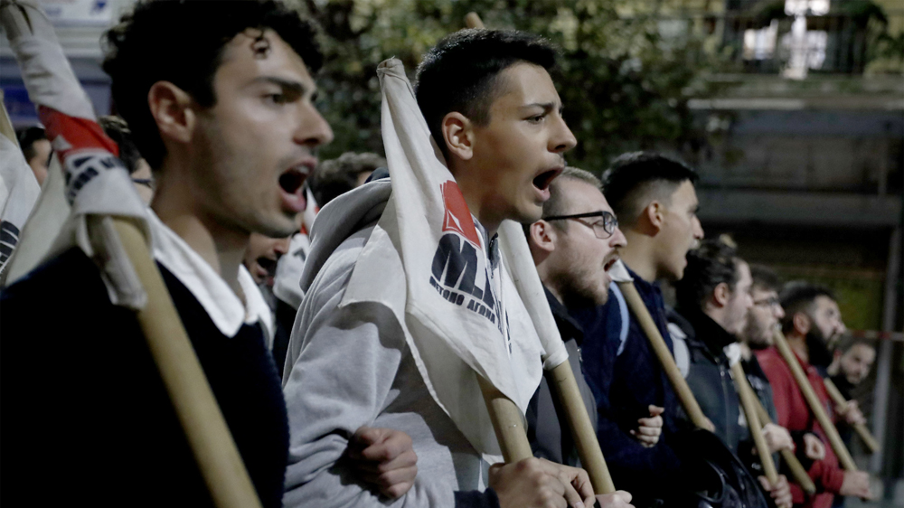 Athens protests