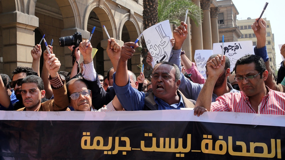 Egypt journalism not a crime
