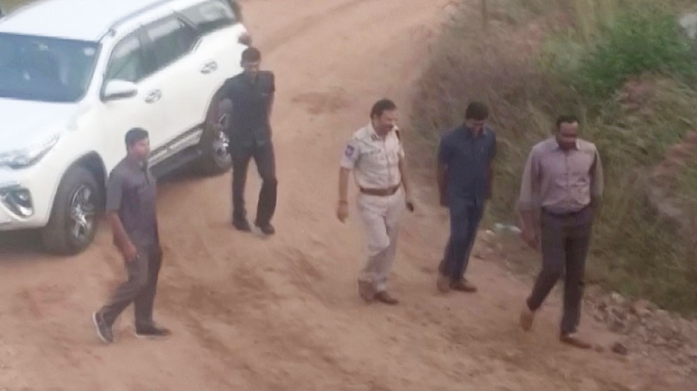 Police in Telangana, India