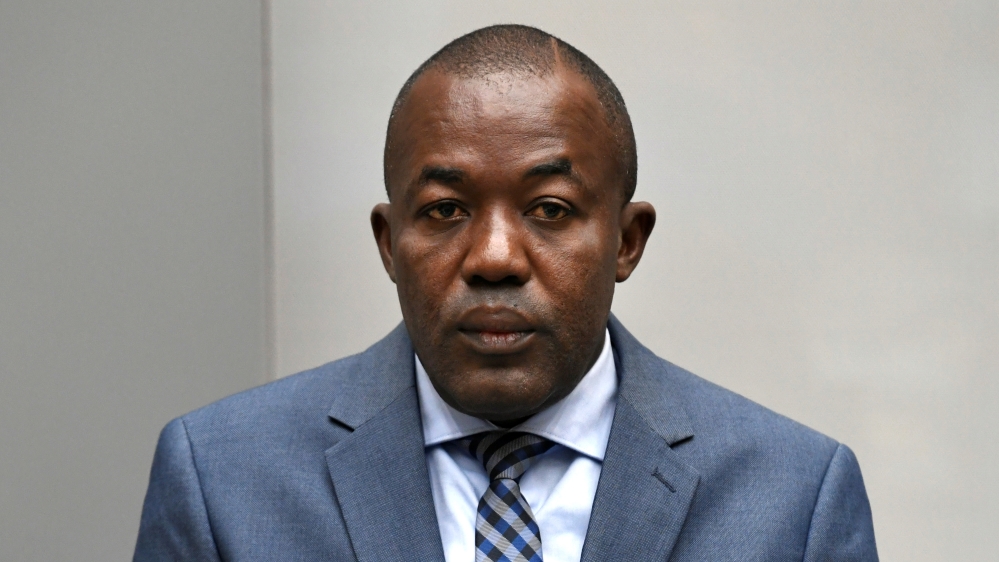 War crimes suspect Alfred Yekatom appears before the International Criminal Court in The Hague