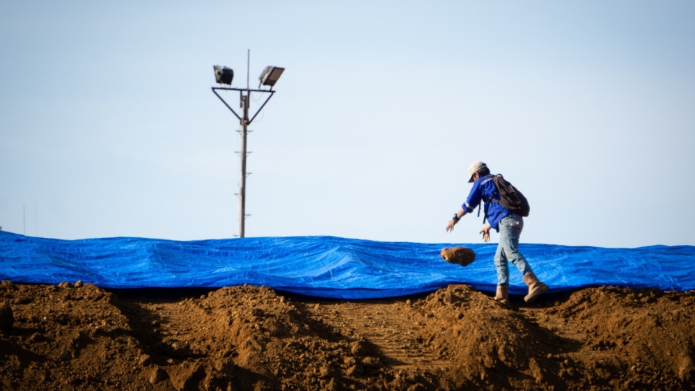 Nickel worker Indonesia