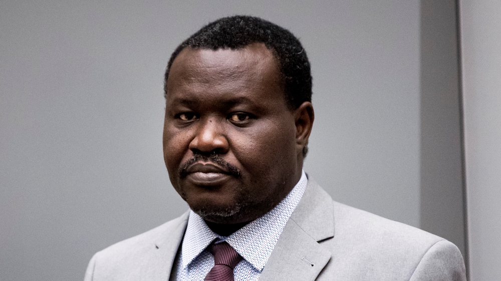 Central Africa Republic soccer executive and alleged militia leader, Patrice-Edouard Ngaissona appears before the International Criminal Court (ICC) in The Hague