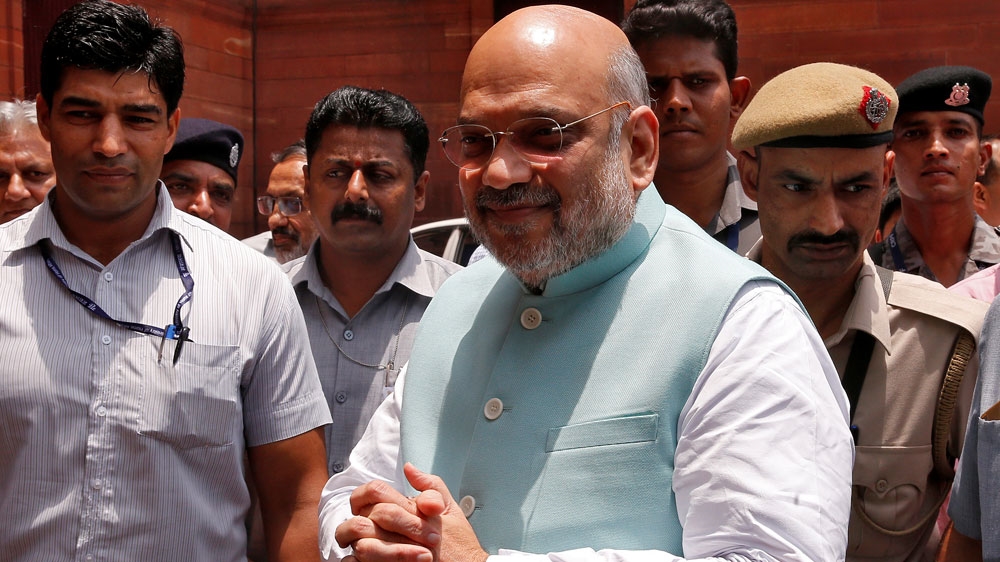 India's Home Minister Amit Shah