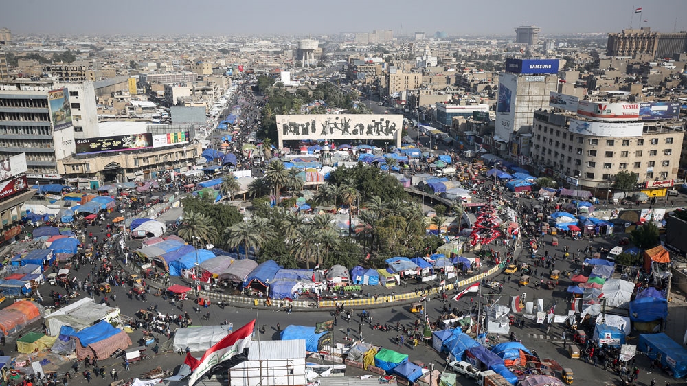 Baghdad Iraq protest