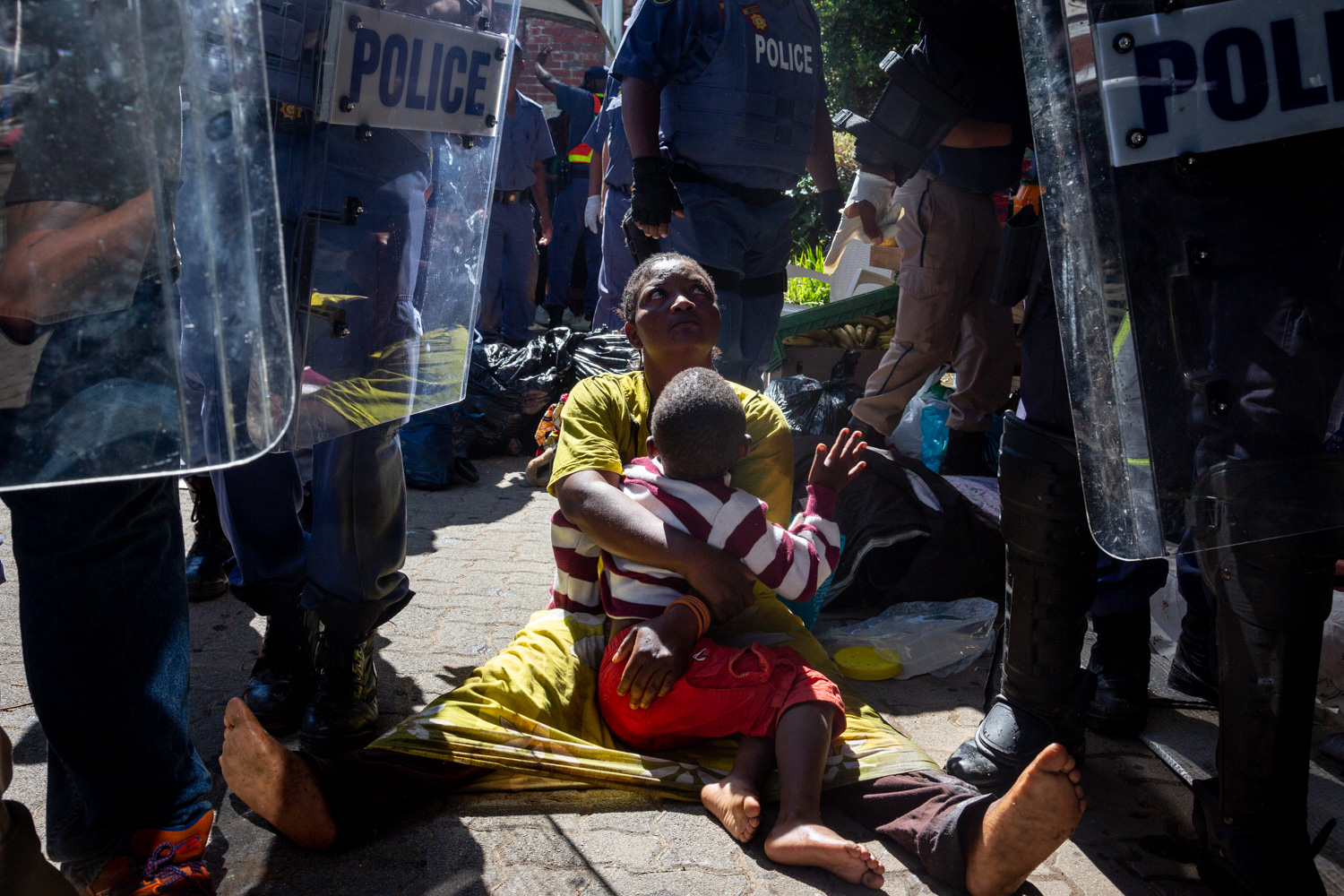 South Africa undocumented children - Yeshiel and Jamaine - DO NOT USE