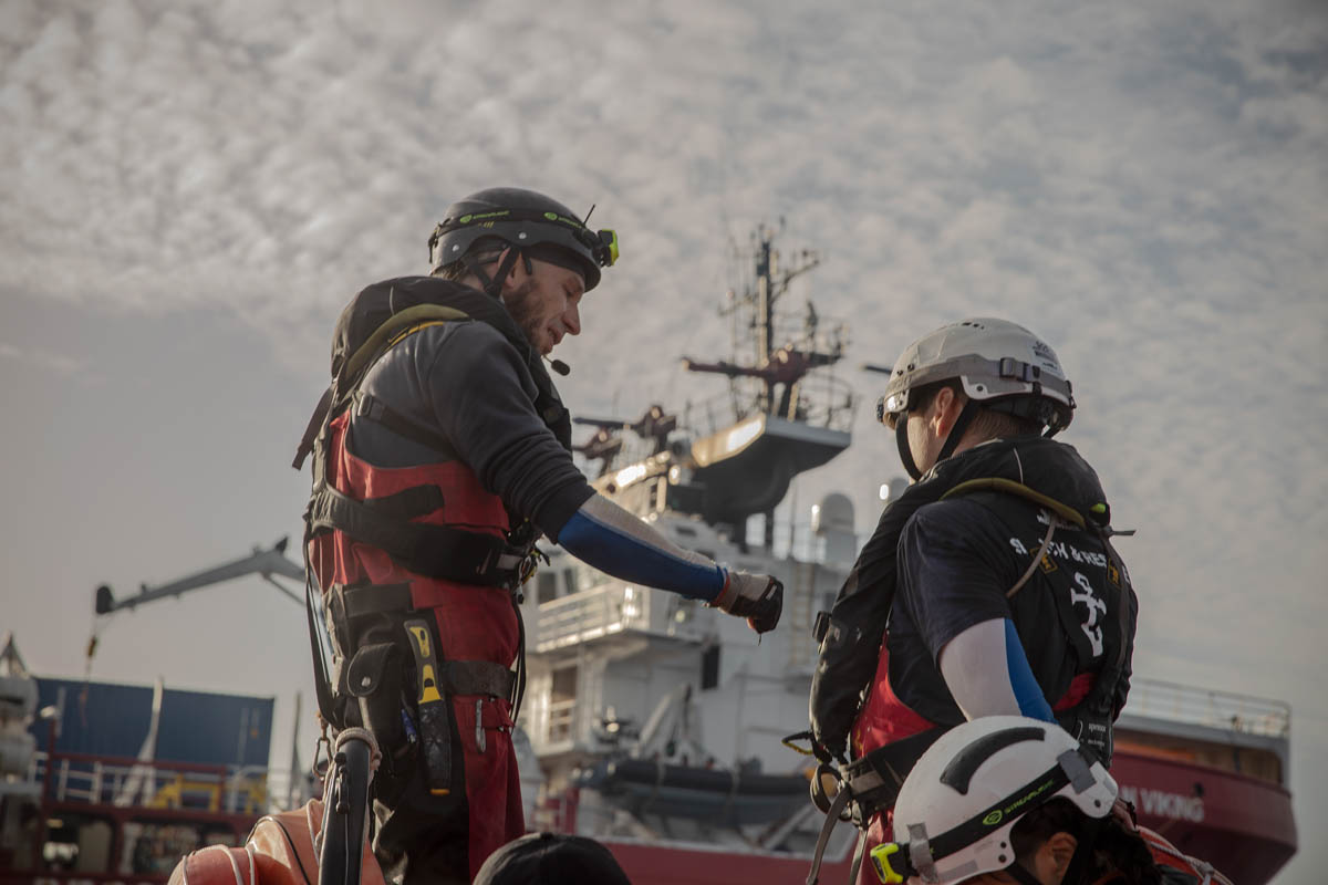 “When I was a firefighter or rescue soldier, nobody questioned my mandate. Now that I''m still saving lives, the work is questioned and even criminalised. I’m just a f****** rescuer trying to save live