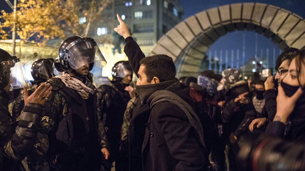 Anti-government protests Tehran [Stringer/AFP]