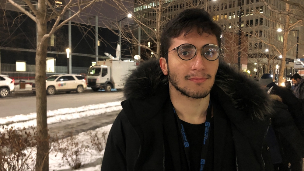 Canada Vigil - Iran Plane