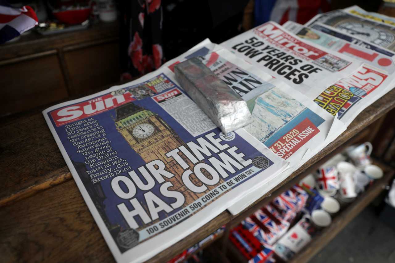 The Conservative Party-supporting Sun newspaper, owned by Rupert Murdoch’s News Corp, is the UK’s most-read daily and has long backed Brexit